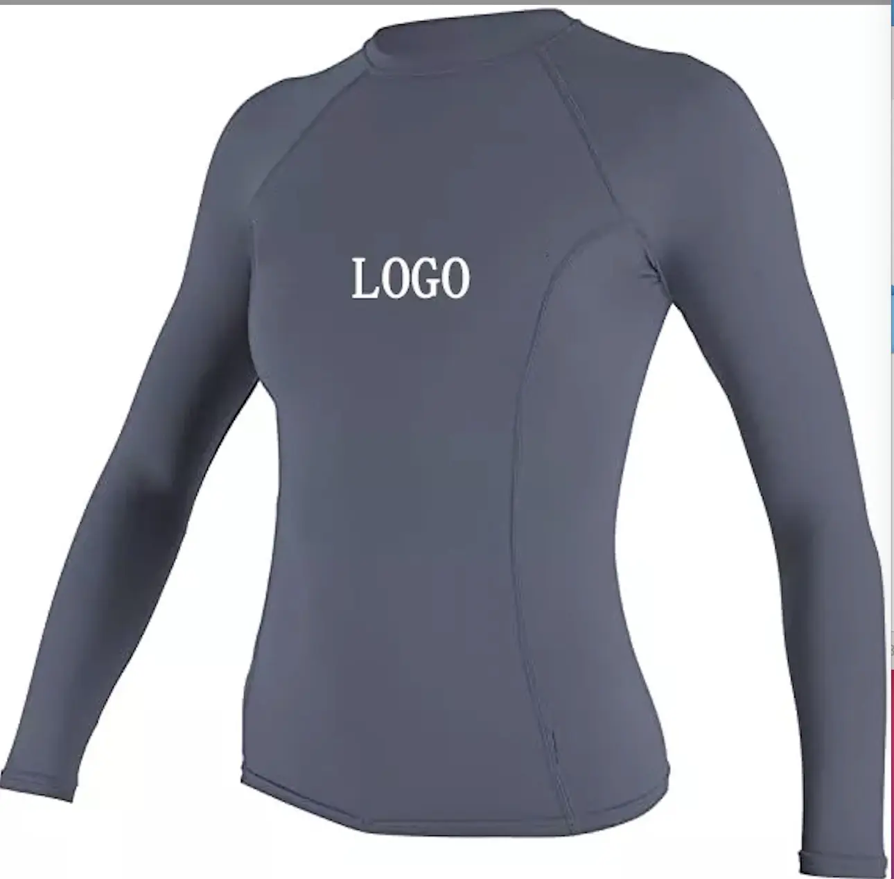 wholesale sublimated long sleeve bjj rash guard top custom logo upf50 long sleeve women’s surfing shirts rash guard