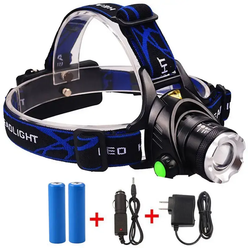 Hotsale Outdoor Headlight Waterproof T6 LED 1000 Lumens Camping Headlamp