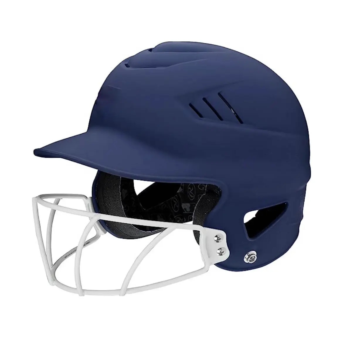 High Gloss Batting Helmet with Face Mask | Baseball/Softball