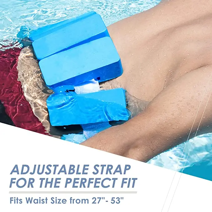 Water Workout Combo Set, High Density Water Weight, Swim Belt, Soft Padded