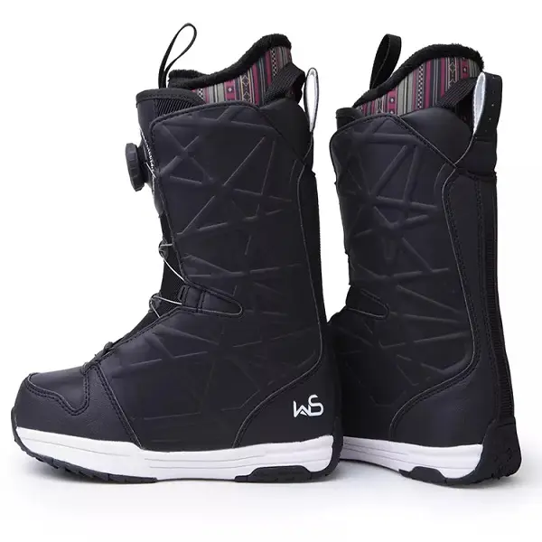 Ardea Wholesale OEM Thicken Warm Ski Boots Durable Fashional Outdoor Sports Ski Boots For Adults