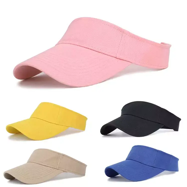PVC brim visor UV protection plastic high quality sunscreen candy Featured Image