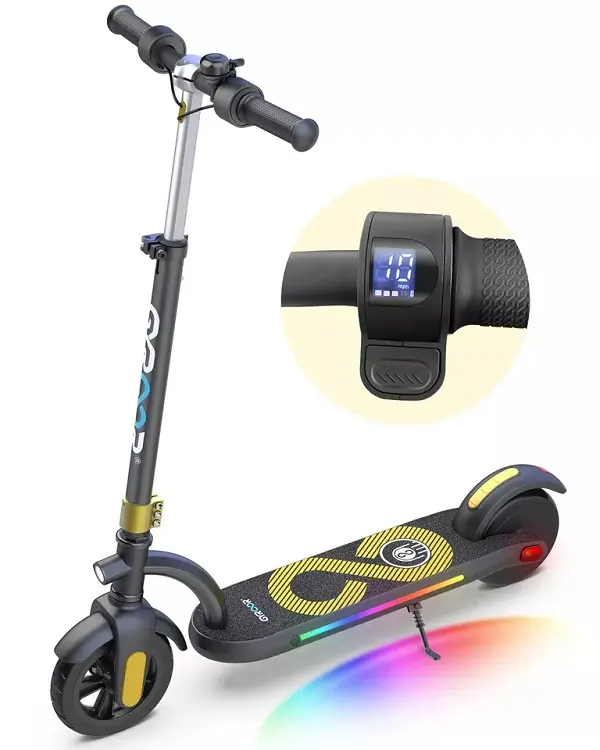 Gyroor 120w 6.5 inch children 2 wheel electric scooter safety electric scooter for kids portable balance scooter electric scoote