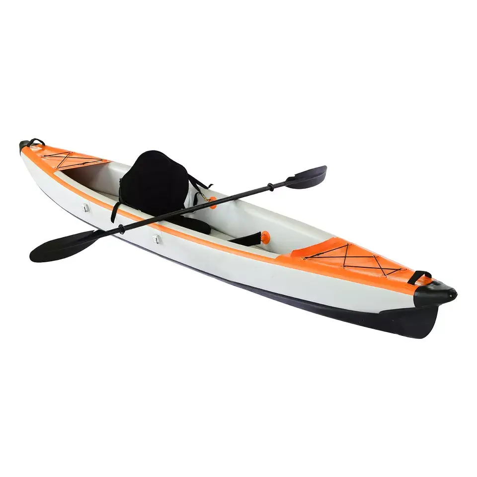 Inflatable kayak pvc double drop needle kayak Featured Image