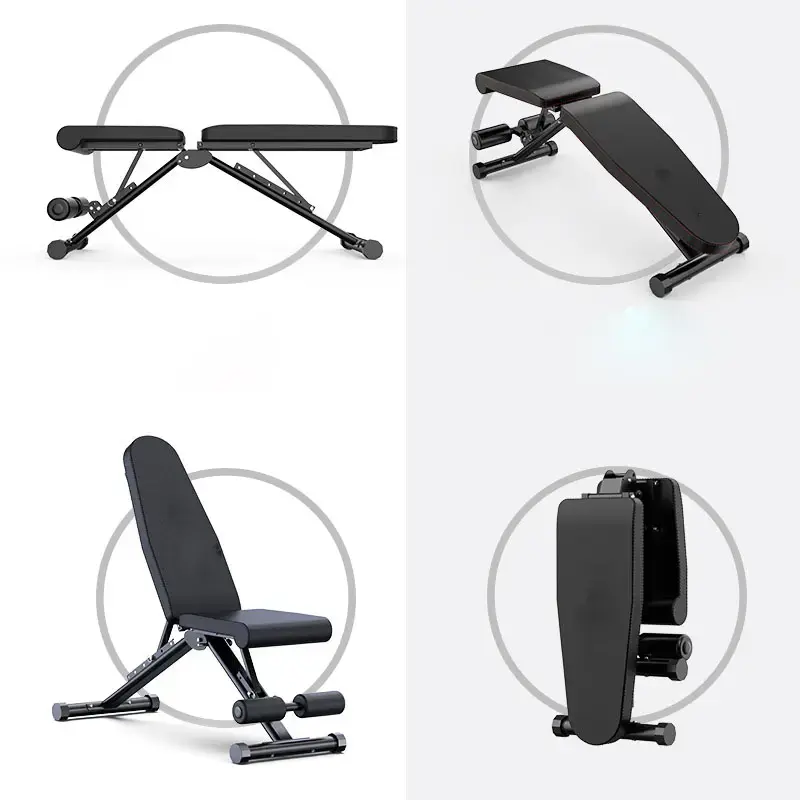 Dumbbell bench sit-up fitness equipment