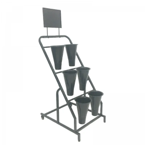 Amazon Hot Selling Factory Supply Nordic Flower Pot with Four Pots Flower Pots and Planters Garden Supplies