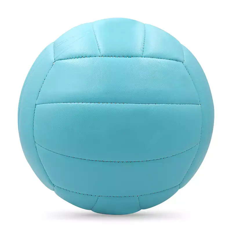 Custom beach volleyball PVC PU leather official size weight volleyball Featured Image