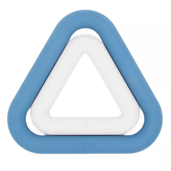 Custom Logo Women Exercise Fitness Sport Ankle Weight Weighted Wrist Bangles Triangle And Stripe Dumbbell