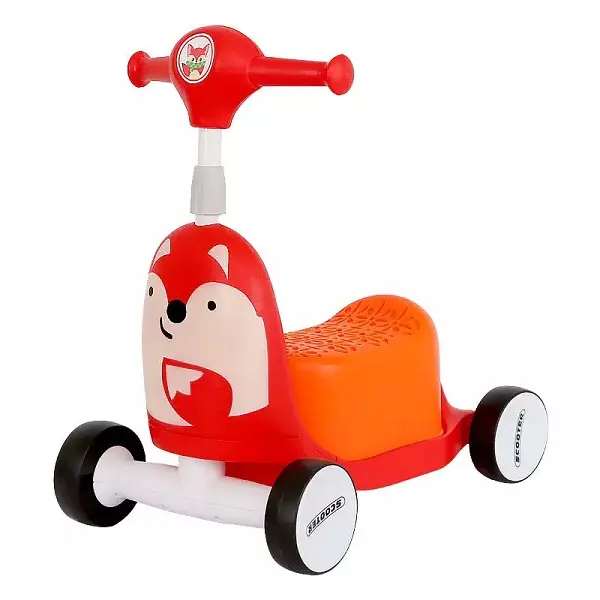 New Chinese factory cheap children’s scooter with seat wholesale 4-wheel children scooter kick scooter for kids Featured Image