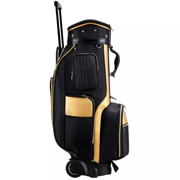 Top Quality Brand Waterproof Leather Stand Golf Bag Featured Image