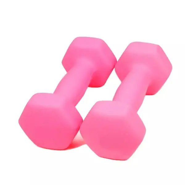 1kg Basics Neoprene Dumbbell Hand Weight/fitness/yoga/best tool for loss your weight/thin arm