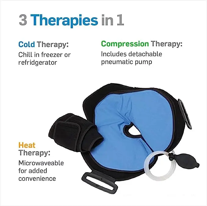 Cold/Hot Shoulder Ice Pack, Pain Relieving Shoulder Support – Cooling or Heating Pad