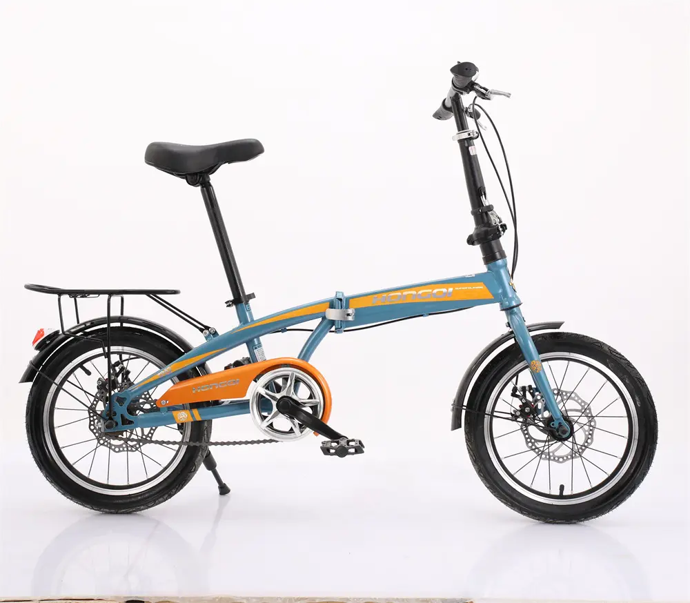 Steel Frame Folding Bike Reliable Quality Bicycle for Men Portable Adult Bikes for Men Women