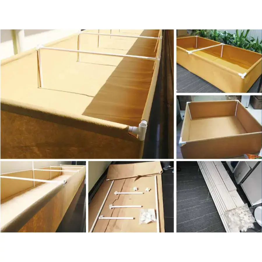 rectangle felt garden bed root control needle punch 4×8 fabric raised garden bed containers for smelly plants