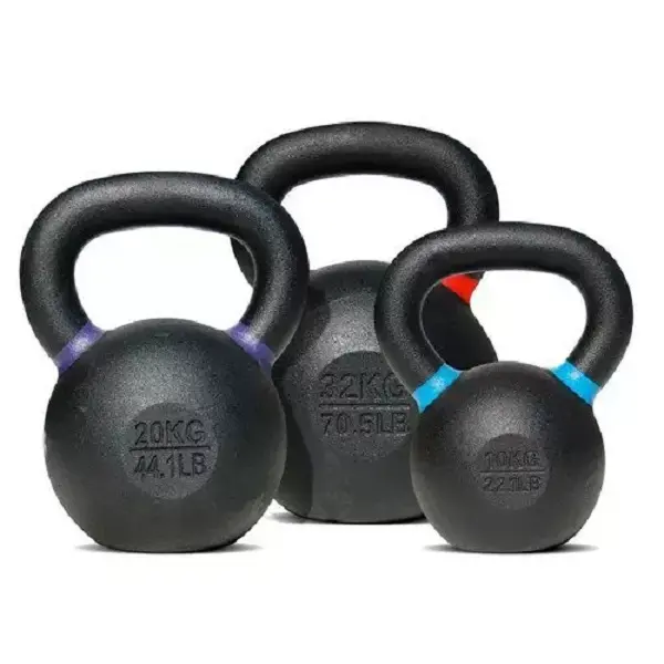 4kg 16kg 20kg 48kg Engraved KG LB Pesa Rusa Gym Kettlebell Weight Yoga Fitness Customize Casting Iron Kettle Bell Featured Image