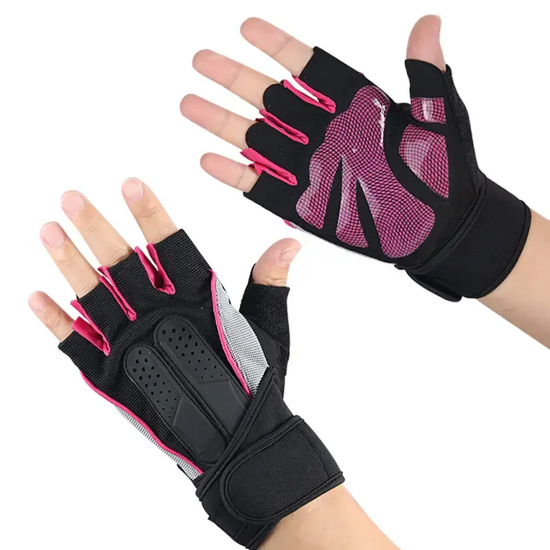 New Sports Half Finger Racing Gloves Summer Neutral Silicone Non-Slip Wear-Resistant Gym Sports Gloves Cycling Glove Featured Image
