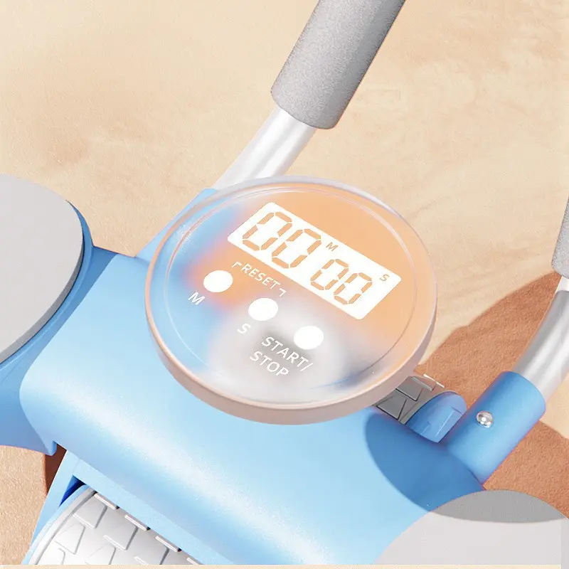 Automatic rebound crunch exercises to train abs