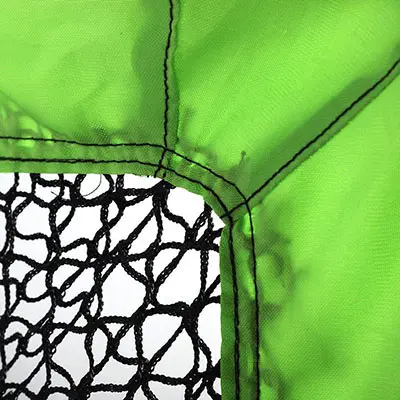 Portable foldable outdoor sports kick Ttrainer training exercise football shot net soccer goal