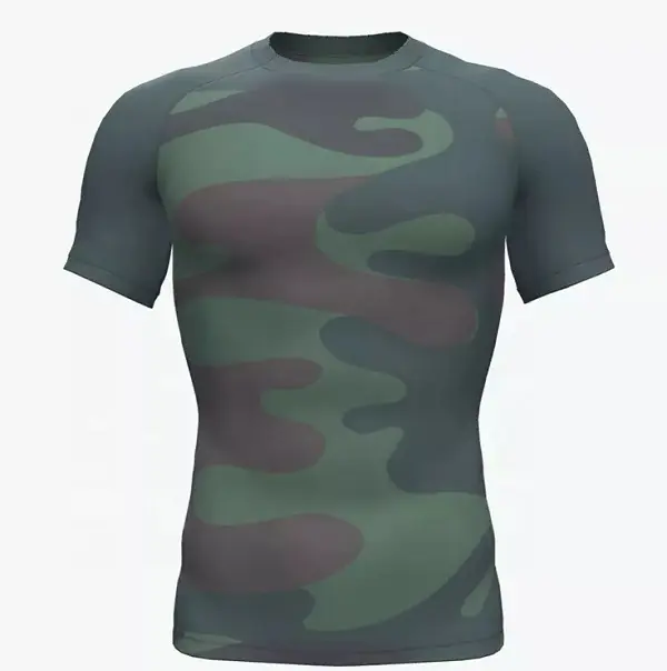 Custom Long Sleeve Quick Dry Rash Vest Chlorine Resistant Swim Shirt Mens Uv Protection Surfing Rash Guard Featured Image