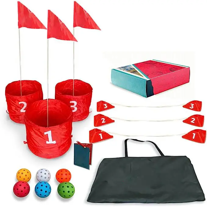3 Hole Starter Set – New Outdoor Patio Golf Game Featured Image