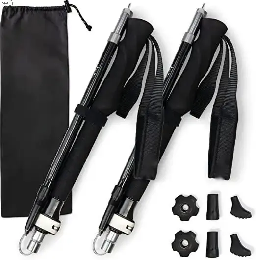 Walking Trekking Poles 7075Aluminum Lightweight Ultra Portable Hiking Sticks for Trekking Featured Image