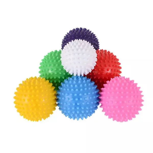 Plantar hedgehog muscle acupoint relaxation fascia fitness training grip yoga massage spiky spike small ball training products