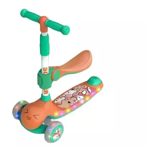 New style Children’s three-in-one baby scooter one foot to slide 1-2-6 years old and over 8 children’s