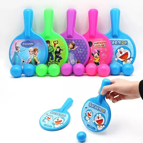 Small Suitable for children exercise Puzzle Plastic Table Tennis Kids Padel Cartoon Featured Image