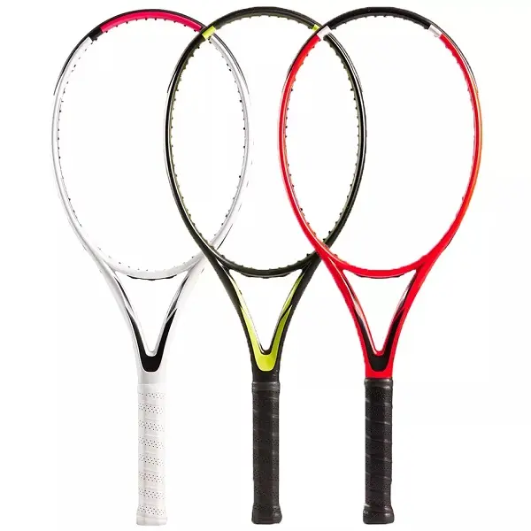 Wholesale custom 27 inch Fashion sports goods high-quality all carbon/graphite fiber adult tennis racket/racquet Featured Image