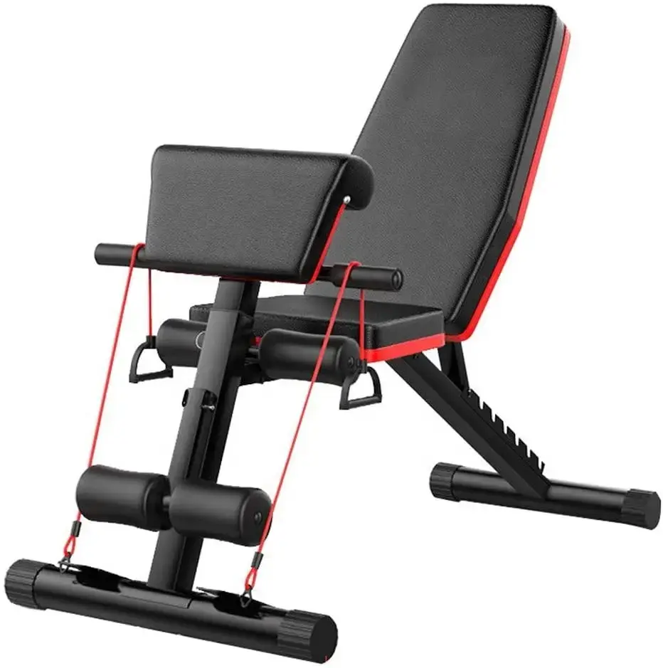 Adjustable dumbbell weight stool with foldable stool Featured Image