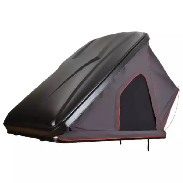 Camping Waterproof Triangular Tent Box Rooftop Aluminum Hard Shell Roof Top Tent With Roof Rack