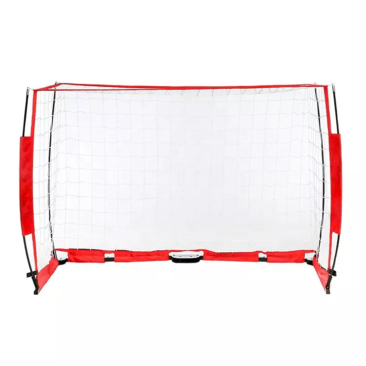 Quickly set up portable folding football goalposts Featured Image