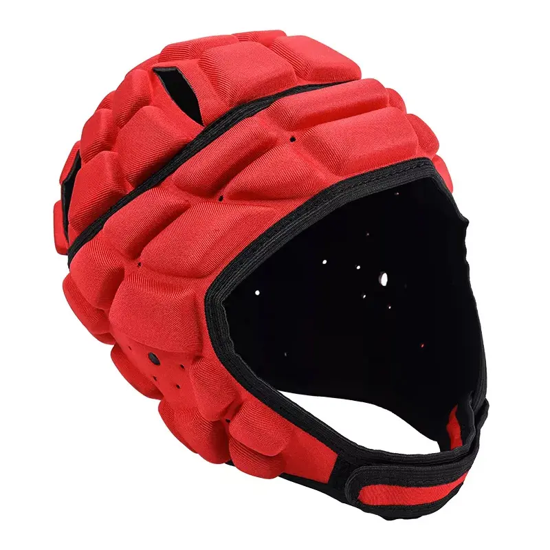 Enhanced protective soft-shell football lightweight rugby helmet Featured Image
