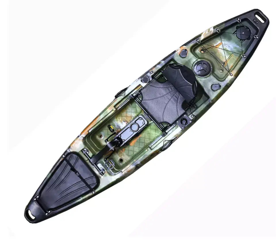 Single seat angler kayak cheap pedal kayak Featured Image
