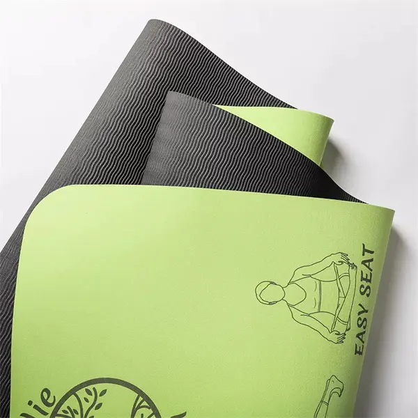 2022 New TPE Instructional Yoga Mat