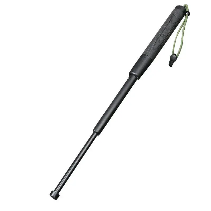 64cm Portable Retractable Self-defense Sticks Telescopic Poles Three Section Featured Image