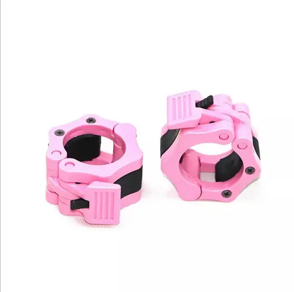 Wholesale Weight lifting Bar Gym Fitness Dumbbell Buckle Lock Collars Body Building Clamps