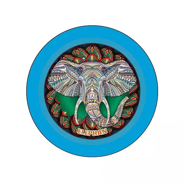 ST5020 PU Eco-friendly Material 145g Elephant Flying Disc Frisbeed Outdoor Sports Game Toy For Professional Competition