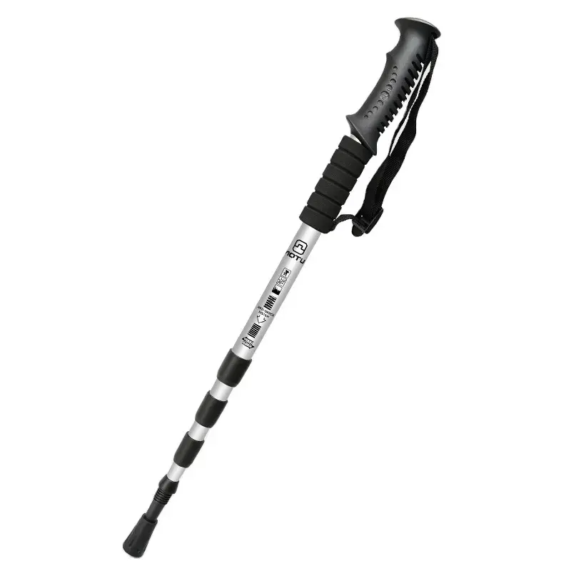 Anti Shock Trekking Pole Ultralight Walking Sticks Adjustable Hiking Canes Telescopic Crutch for Nordic walking sticks