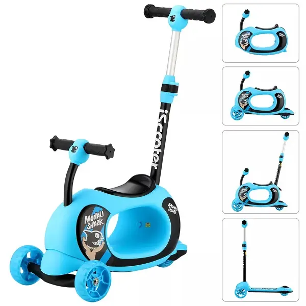 High quality cheap children kids child baby outdoor 3 three wheels toys kick scooters kick foot scooters Featured Image