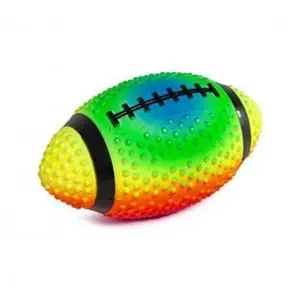 Soccer Ball Neon Color 9 Inches Air Filled Soft rubber Inflatable Soccer Ball