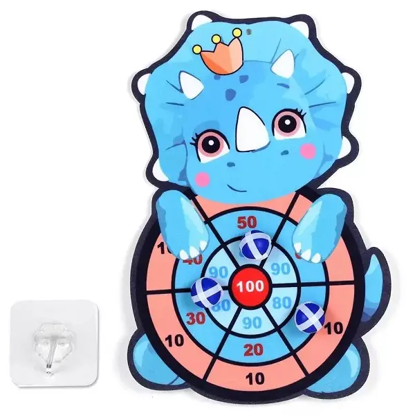 Children Cartoon Animal throw sticky target ball toy dart target Cute Elephant Target Dart toy Featured Image