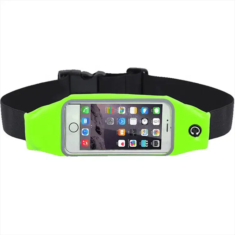 Outdoor sports multi-function belt mobile phone pocket running bag