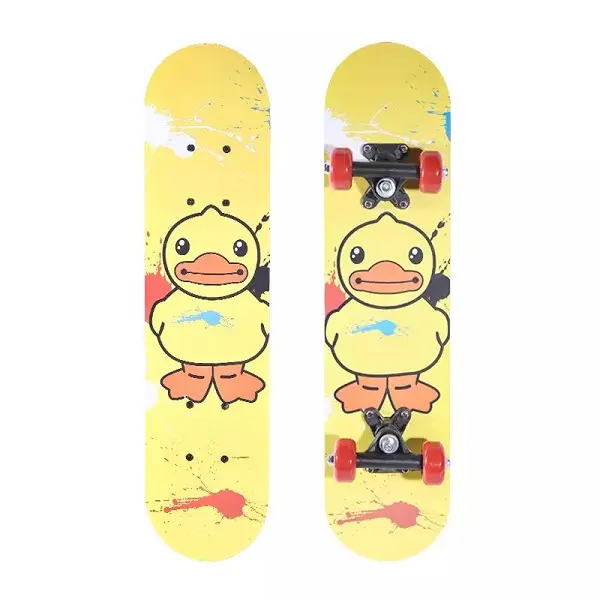 Wholesale Oem Plain Blank Skate Board 7 Ply Wood Decks wheel Skateboard