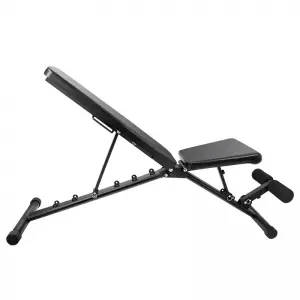 Foldable fitness weightlifting dumbbell stool