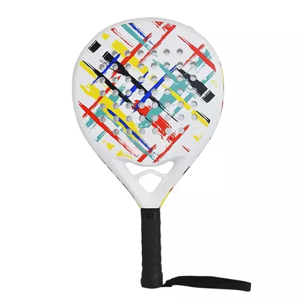 Hot Sale Professional Carbon Fiber Glass Fiber Paddle Beach Tennis Racket Featured Image