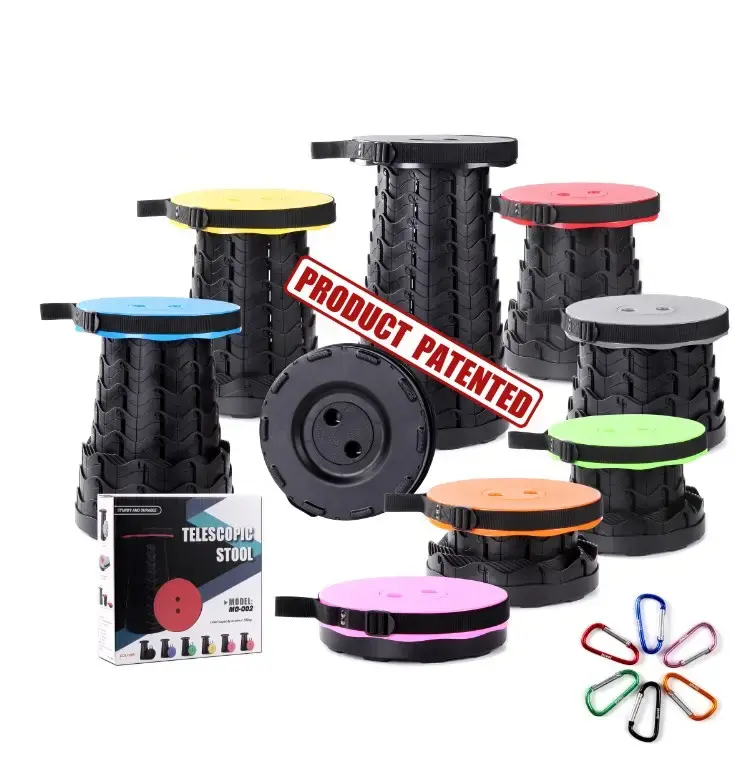 Office plastic telescopic folding chair Featured Image