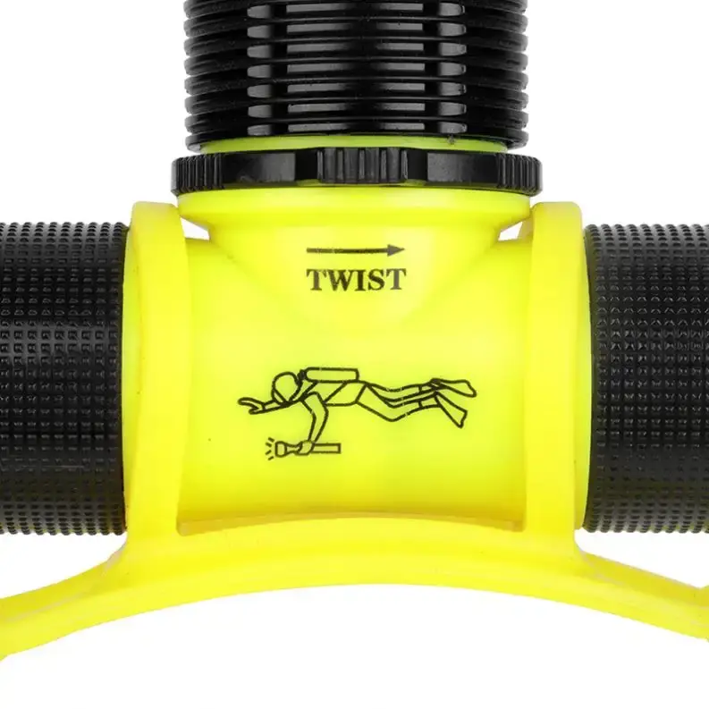 Super bright underwater waterproof T6 LED diving headlight