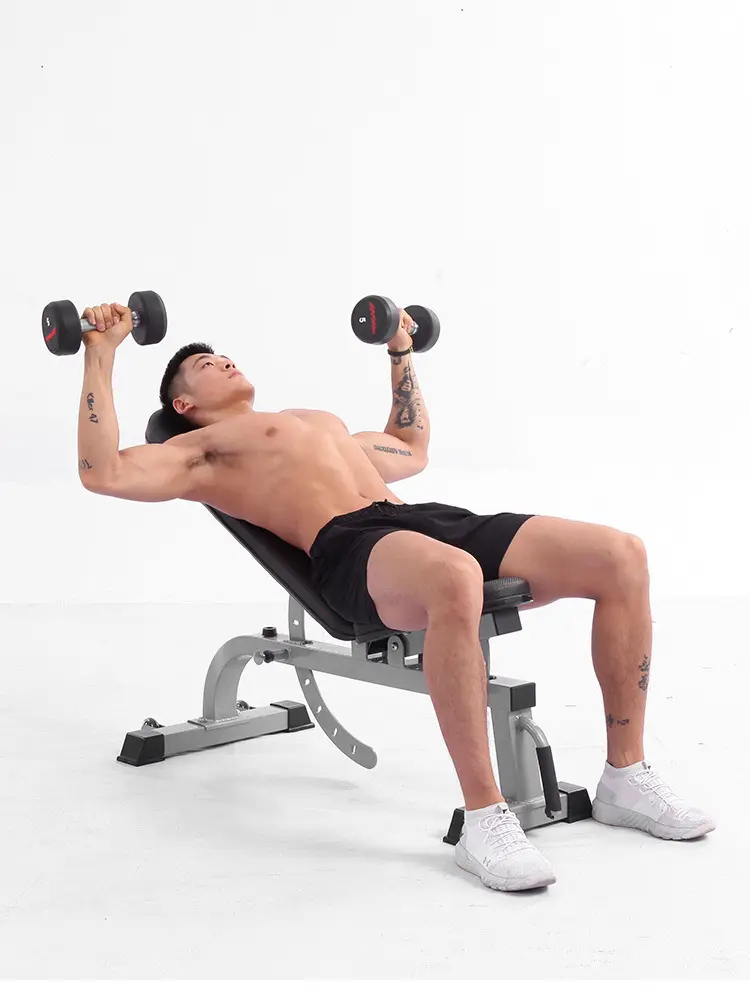 400KG load-bearing adjustable dumbbell stool multifunctional fitness chair