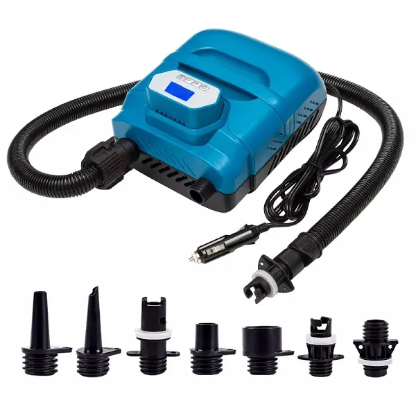 Stermay New Upgrade Rechargeable Surfboard Electric Air Pump for kayak boats stand paddle board